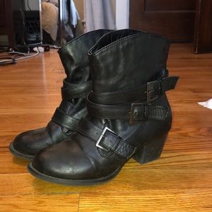 Black booties
